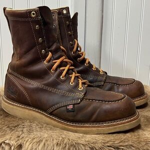 Thorogood Moc Toe Leather Boots 13
